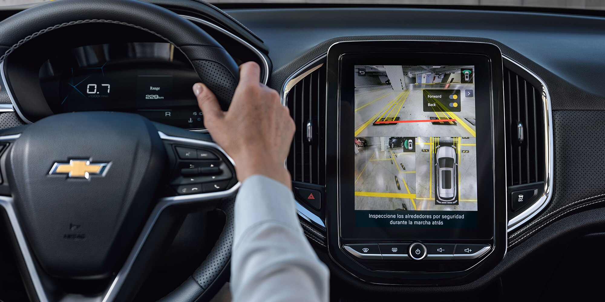 Sistema de Infoentretenimiento Chevrolet con Bluetooth dentro de Captiva ICE